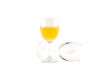 cocktail isolated on white.