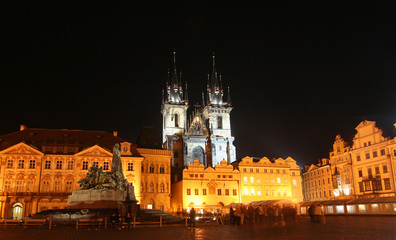 Fototapeta na wymiar Old Town Square in Prague