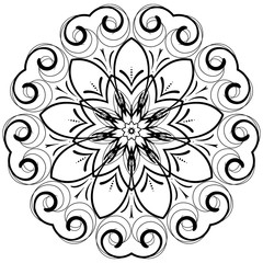 Modern design round texture.