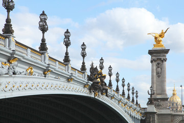 Pont Alexandre III à Paris