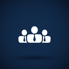 people icon business communication relationships group