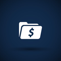 Shopping Dollar Folder file icon internet symbol 