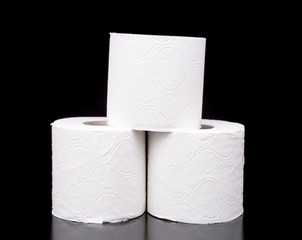 Three Rolls of Toilet Paper