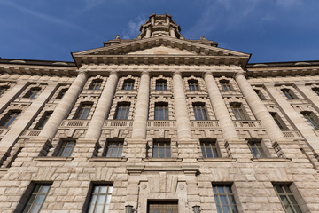 old stadthaus building in berlin germany