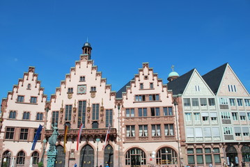Fototapeta premium Old town in Frankfurt, German