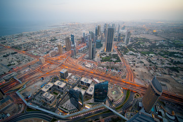 Fototapeta na wymiar Dubai cityscape, UAE