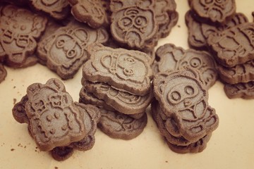 mini chocolate cookies