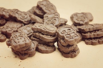 mini chocolate cookies