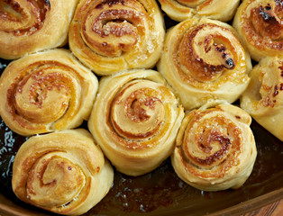  homemade sweet buns