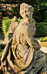 Obraz premium Gartenskulptur, Hofgarten Würzburg