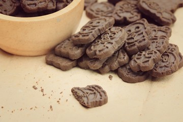 mini chocolate cookies