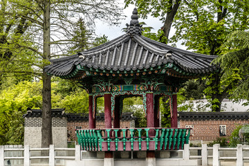 Jardin d'Acclimatation (1860) - park in Bois de Boulogne. Paris.