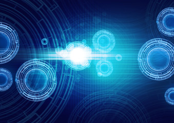 ai brain system data connecting to analysis , light internet social network background, illustration of global web with link to electric information, cyber with group of security, hacker online to net