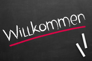 Obraz premium Tafel mit Notiz