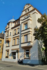 Haus mit Erkern