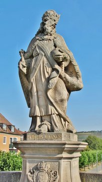 Karl der Große, Alte Mainbrücke, Würzburg
