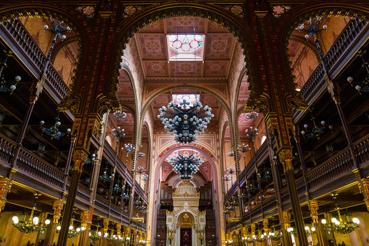 The Great Synagogue In Budapest