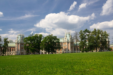 Fototapeta na wymiar Palace of queen Ekaterina Second Great