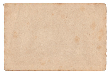 Vintage old paper texture isolated