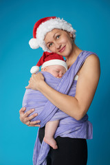 young mother with her sweet baby