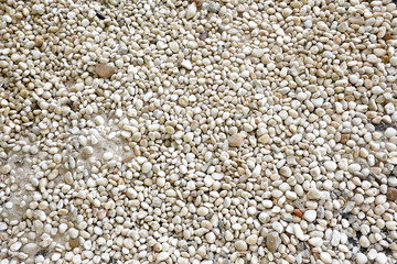 Sea stones background.