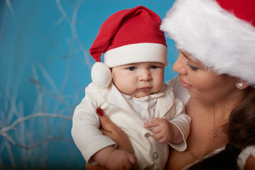young mother with her sweet baby