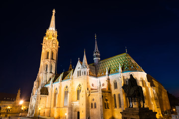 Matthias church in Budapest, Hungary