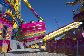 Pink amusement park