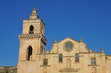 Matera il Sasso Caveoso chiesa di San Pietro - Basilicata