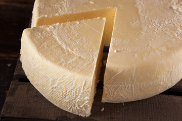 Large Organic White Cheese Wheel
