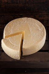 Large Organic White Cheese Wheel