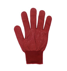 blue gloves isolated on white