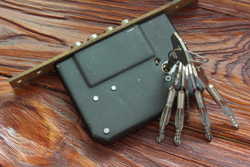 door lock with key