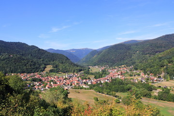 Metzeral, village touristique des Vosges