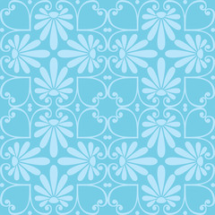 vector seamless floral ornament