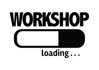 Progress Bar Loading with the text: Workshop