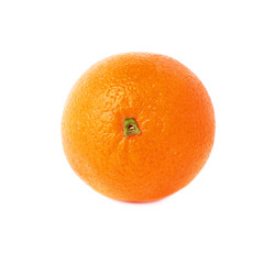 Orange fruit isolated over the white background