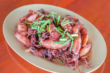 fried squid