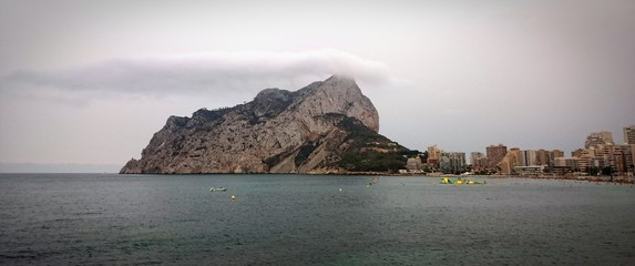 Mar de Calpe y Peñón de Ifach