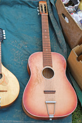 Fototapeta premium Flea Market Guitar