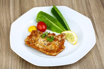 Pork schnitzel