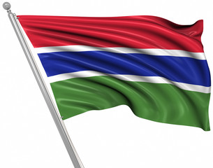 Flag of the Gambia