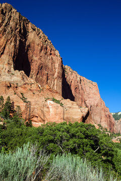 Kolob Canyons section of Zion National Park in southern Utah