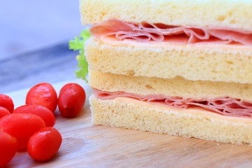 Tasty sandwiches