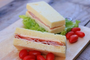 Tasty sandwiches