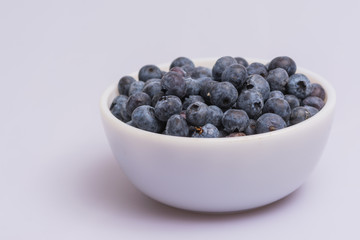 Blueberries in a bowl