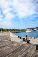 Fototapeta premium 長崎出島ワーフ