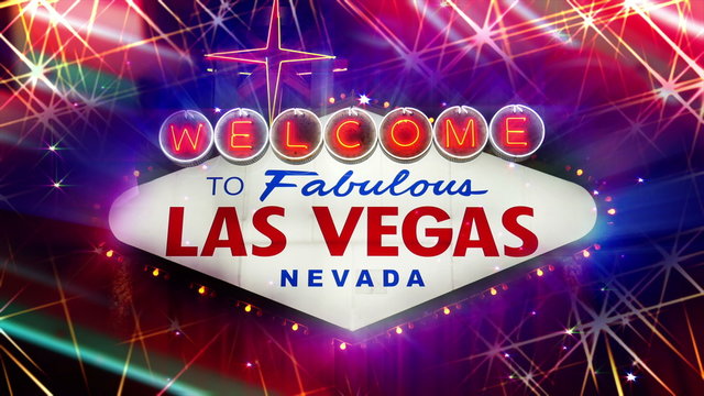 Welcome to Fabulous Las Vegas Nevada Sign (Loopable) 4K UHD