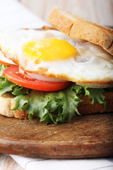 sandwich breakfast