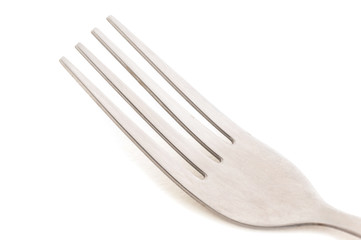 Old silver fork